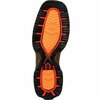 Durango Maverick Women's Steel Toe Waterproof Western Work Boot, SABLE BROWN WHITE, M, Size 7.5 DRD0418